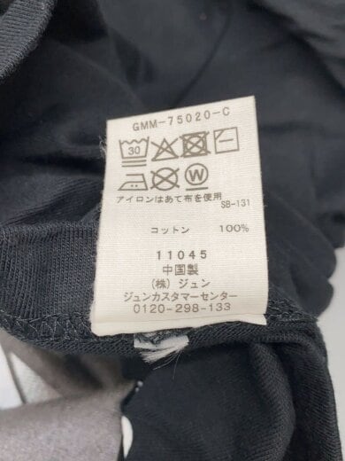商品画像：Tシャツ/M/コットン/BLK/GMM-75020-C 4