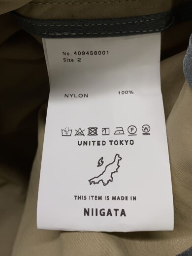 商品画像：コート/2/ナイロン/BEG/409458001 4