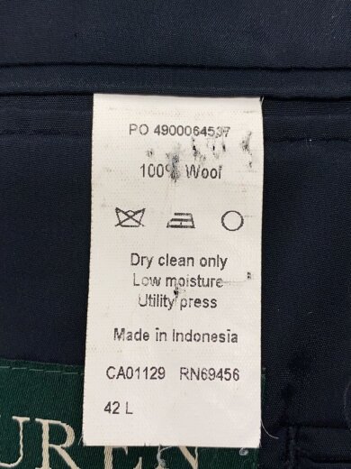 商品画像：テーラードジャケット/42/ウール/NVY 4