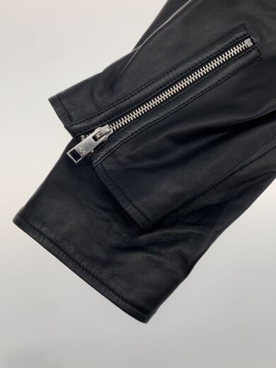 商品画像：レザージャケット・ブルゾン/L/羊革/BLK/E39R72 F972 6