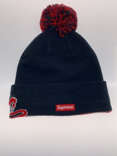 商品画像：ニットキャップ/--/アクリル/BLK/メンズ 2