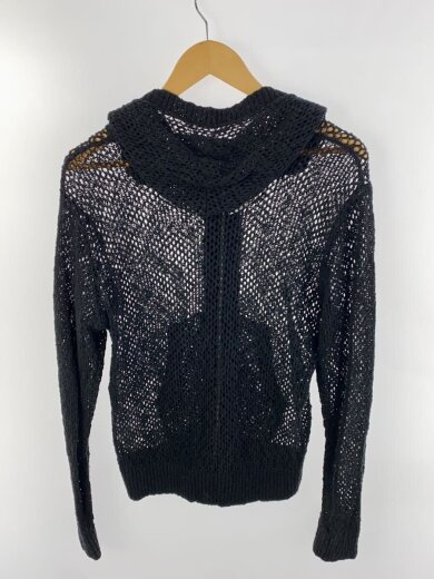 商品画像：ジップパーカー/S/コットン/BLK/無地/11-15-1701-156 2