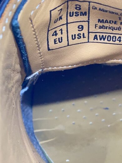 商品画像：デッキシューズ/UK7/BLK/レザー/1461 5