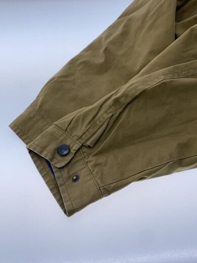 商品画像：90s/old/裏地チェック/ハーフコート/ハンティングジャケット/XL/コットン/BRW 4