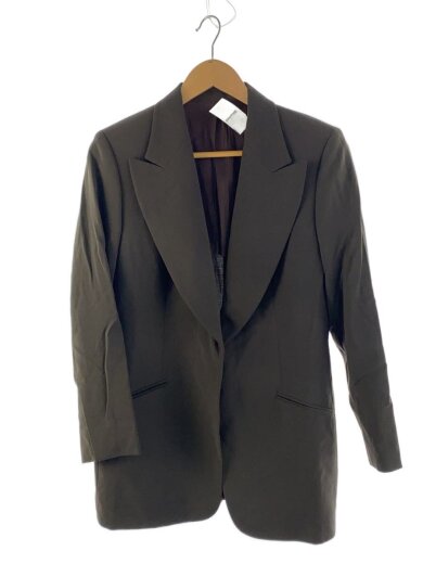 商品画像：テーラードジャケット/42/ウール/BRW/無地 1