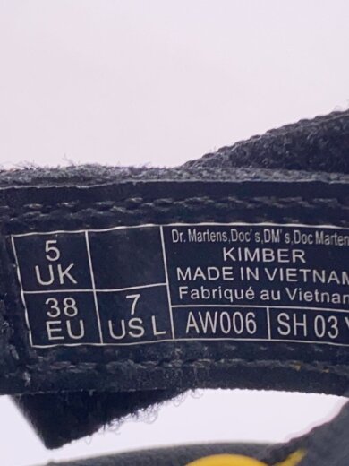 商品画像：サンダル/UK5/BLK 5