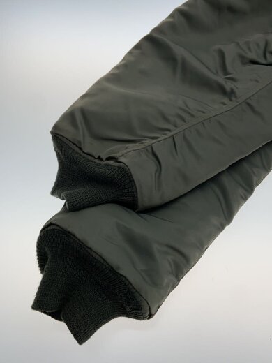 商品画像：フライトジャケット/M/ナイロン/KHK/無地/M13411/ジッパープル欠損// 5