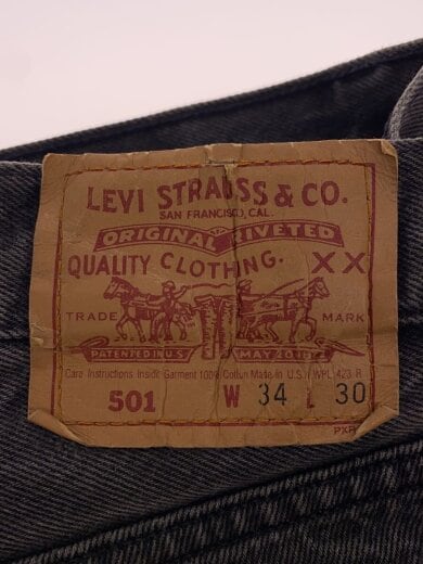 画像：Levi’sボトム/34/コットン/BLK4