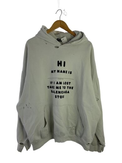 商品画像：パーカー/XXS/コットン/WHT/プリント 1