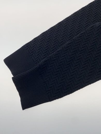 商品画像：ニット・セーター(薄手)/46/ナイロン/BLK/UMR605-S100-15G0 6