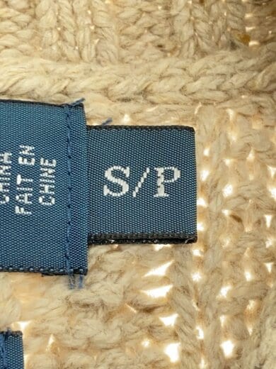 商品画像：ニット・セーター(薄手)/S/コットン/CRM 4