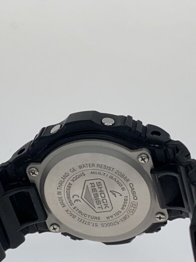 商品画像：ソーラー腕時計/デジタル/ラバー/BLK/BLK/SS/GWX-5700CS 3