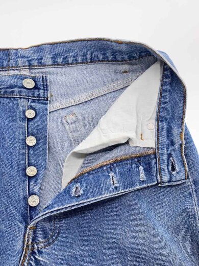 商品画像：ストレートパンツ/31/コットン/IDG/無地/501 3