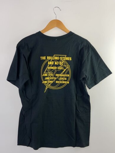 商品画像：2003/ACDC/ROLLING STONES/ドイツツアー/Tシャツ/M/コットン/BLK/プリント 2