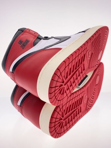 商品画像：AIR JORDAN 1 RETRO HIGH OG_エアジョーダン1 レトロ ハイ OG/28cm/RED/レザ 4