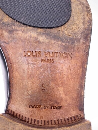 商品画像：ドレスシューズ/US5/BLK/レザー 5