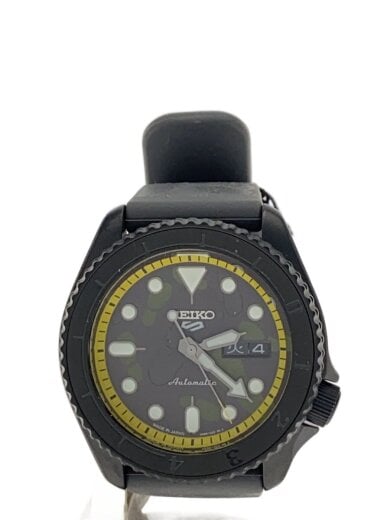 商品画像：自動巻腕時計/アナログ/ラバー/KHK/GRY/SS/4R36-11Z0 1