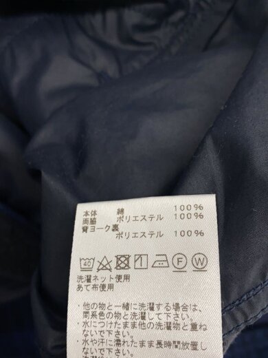 商品画像：長袖シャツ/XL/コットン/BLU/チェック/NT3000N 4