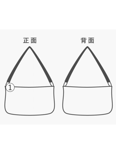 商品画像：BOX型ハンドバック/底レオパード/ナイロン/BRW/総柄 8