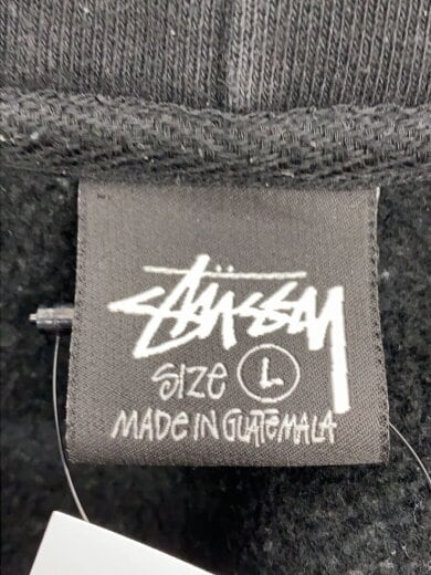 商品画像：ジップパーカー/L/コットン/BLK/プリント/3973714 3