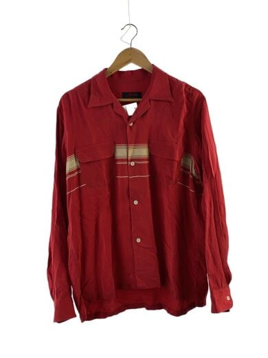 商品画像：長袖シャツ/FREE/レーヨン/RED/2ah-6295 1