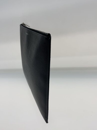 商品画像：セカンドバッグ/レザー/BLK/無地// 2