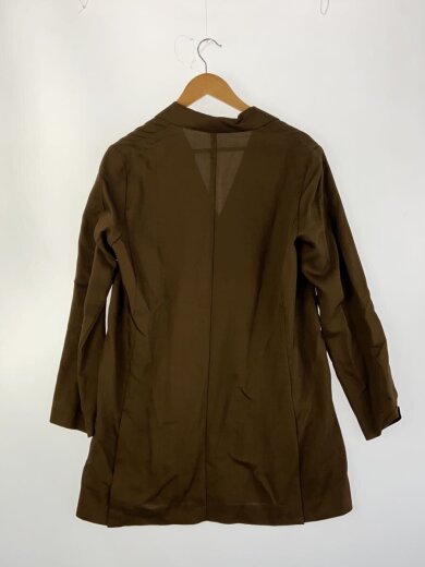 商品画像：テーラードジャケット/M/レーヨン/BRW/無地/1622-299-0463/ダブル/オーバーサイズジ 2