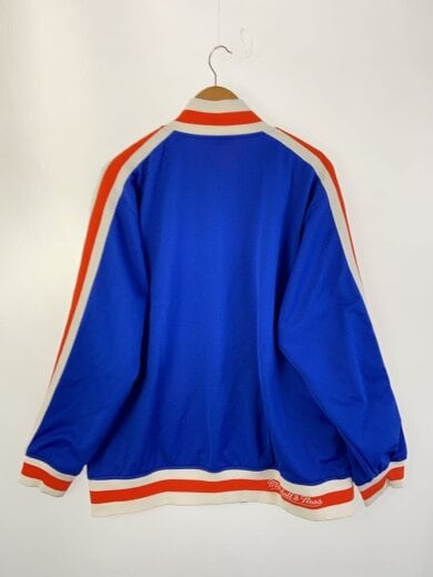 商品画像：ジャケット/M/ポリエステル/BLU/無地/NY KNICKS/スタジャン 2