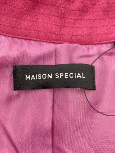 商品画像：エコラグジュアリースウェードコート/コート/FREE/ポリエステル/PNK/21222165110// 3