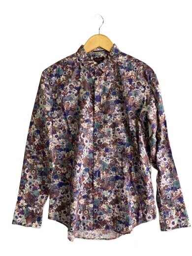 商品画像：長袖シャツ/M/コットン/PUP/花柄/PC-CR-66292// 1