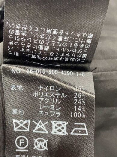 商品画像：ジャケット/--/ナイロン/BLK/無地/260109004290I0// 4