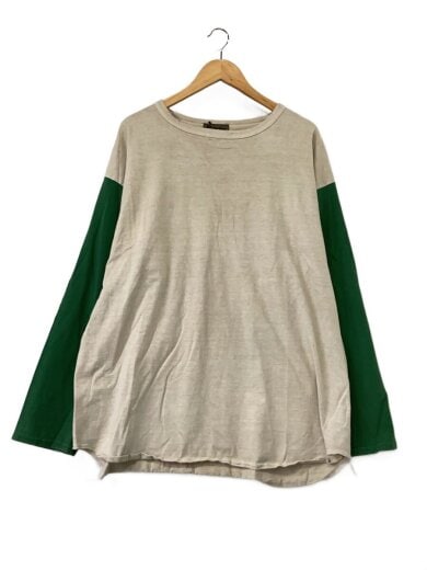 商品画像：7.8oz BASEBALL SHIRT/長袖Tシャツ/52/コットン/BEG/8050-00-21004// 1