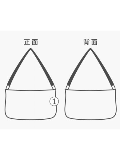 商品画像：ショルダーバッグ/レザー/BRW/総柄/35S1GDIC1B// 8