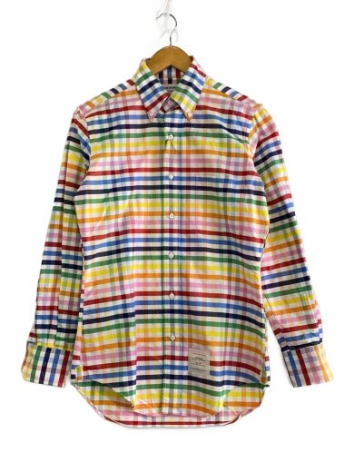 商品画像：長袖シャツ/1/コットン/マルチカラー/チェック/MWL001AW6906// 1