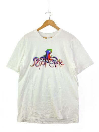 商品画像：Tシャツ/L/コットン/WHT/プリント// 1