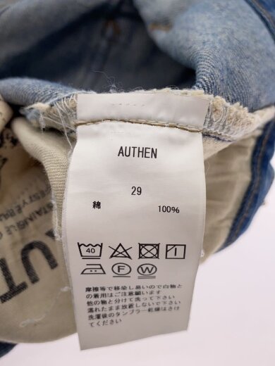 商品画像：AUTHEN/ボトム/29/コットン/IDG/無地// 5