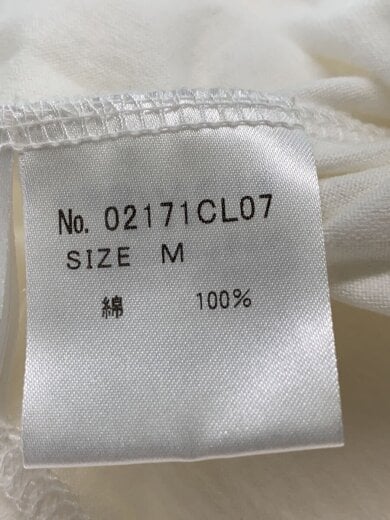 商品画像：7分袖カットソー/M/コットン/WHT/プリント/02171CL07// 4