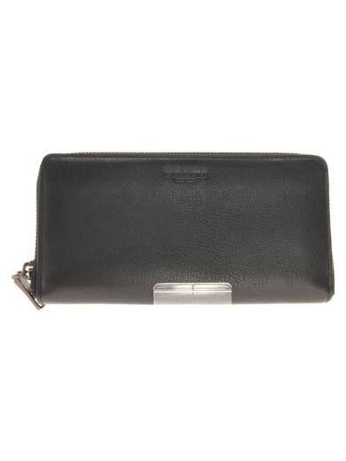 画像：COACH長財布/レザー/BLK/キーホルダー付属/F589281