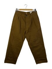 ストレートパンツ/1/コットン/BRW