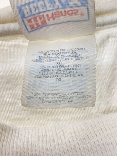 商品画像：Tシャツ/XL/コットン/WHT 4