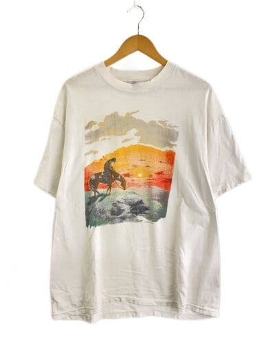 商品画像：Tシャツ/XL/コットン/WHT 1