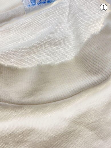 商品画像：Tシャツ/XL/コットン/WHT 6