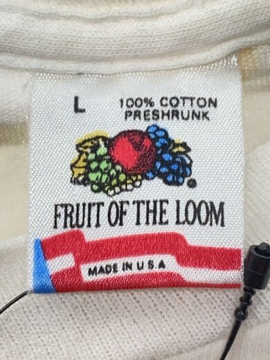 商品画像：Tシャツ/L/コットン/WHT 3