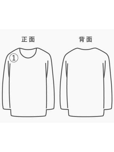 商品画像：Tシャツ/L/コットン/WHT 6