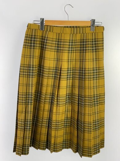 商品画像：ロングスカート/--/ウール/YLW/チェック 2