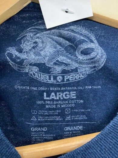 商品画像：Tシャツ/L/コットン/NVY 3