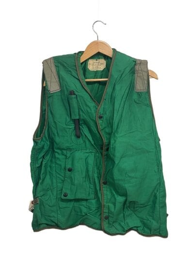 商品画像：ベスト/L/コットン/GRN 1