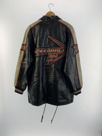 商品画像：レザージャケット・ブルゾン/M/レザー/BLK/213728 2