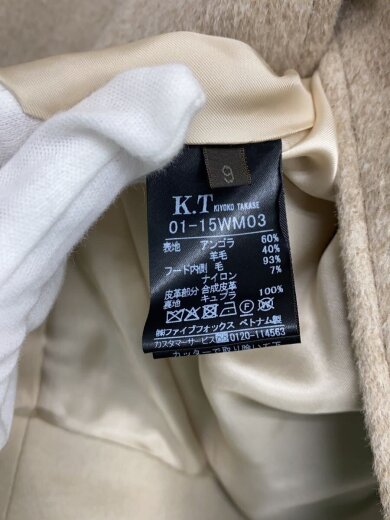 商品画像：コート/9/アンゴラ/BEG/01-15WM03 3