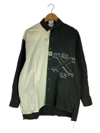 商品画像：長袖シャツ/1/コットン/マルチカラー/総柄 1